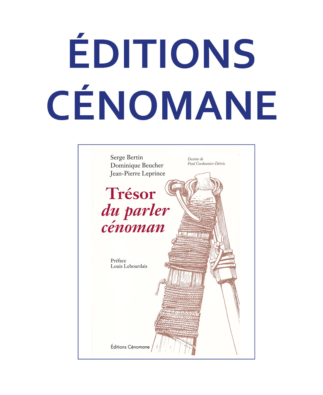  Editions Cénomane 
